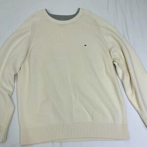 Tommy Hilfiger Cream Oversize sweater